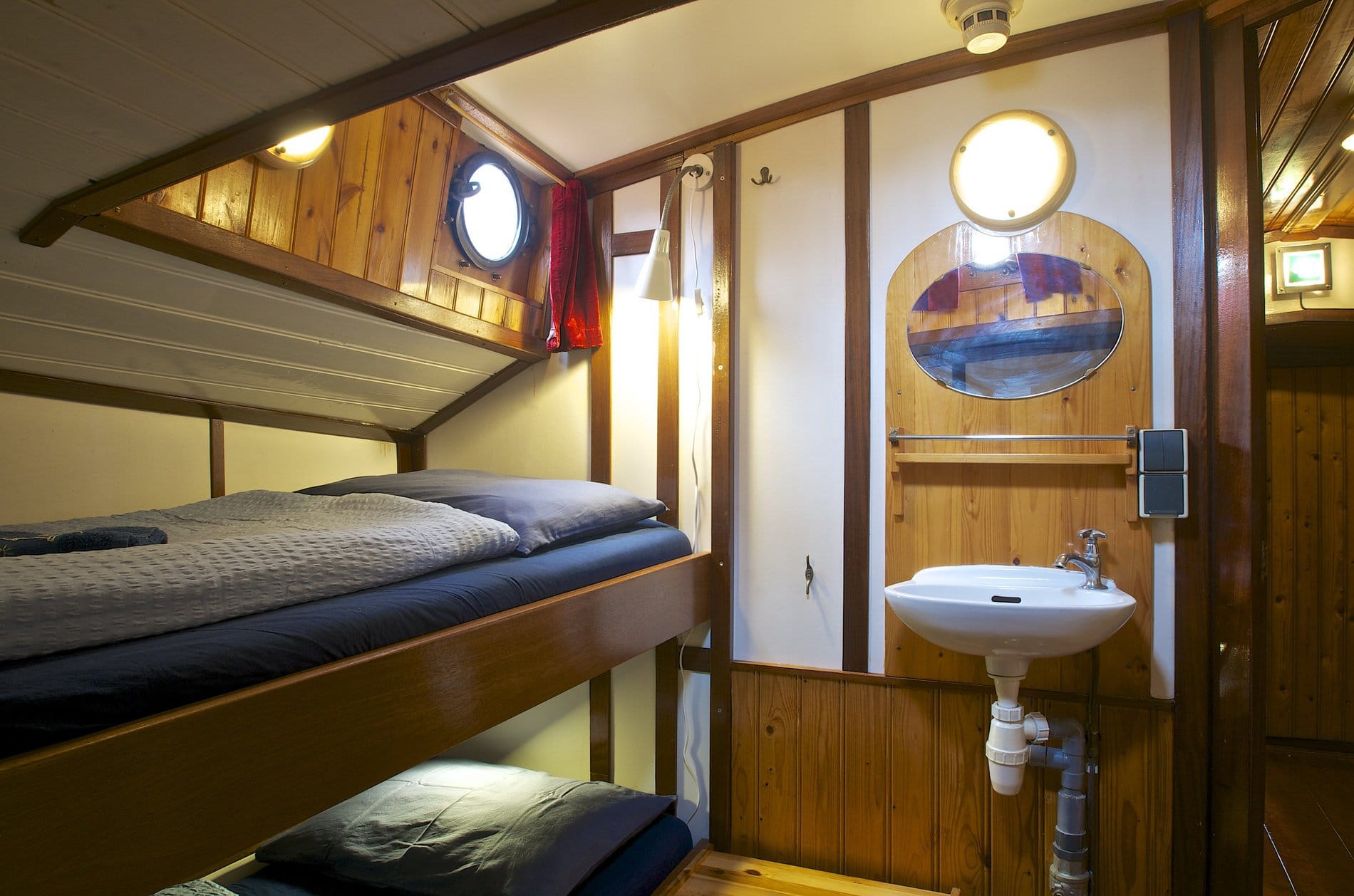 Interior of the ship