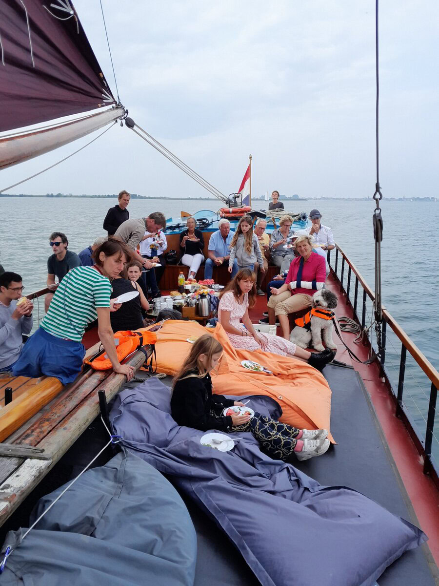 Day trip sailing on the IJsselmeer